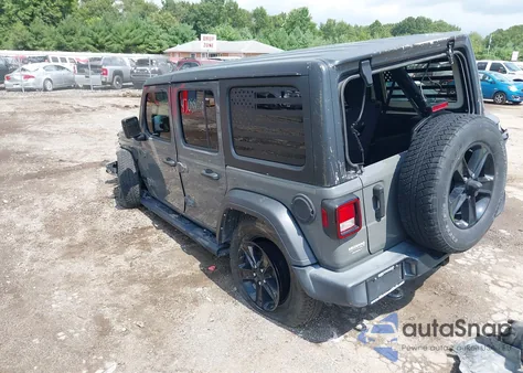 2021 Jeep Wrangler Unlimited Sport Altitude 4X4 from USA, damaged, VIN 1C4HJXDN5MW545516